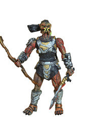 VERY RARE MEXICAN TOY ACTION FIGURE DEPREDADOR BADLANDS