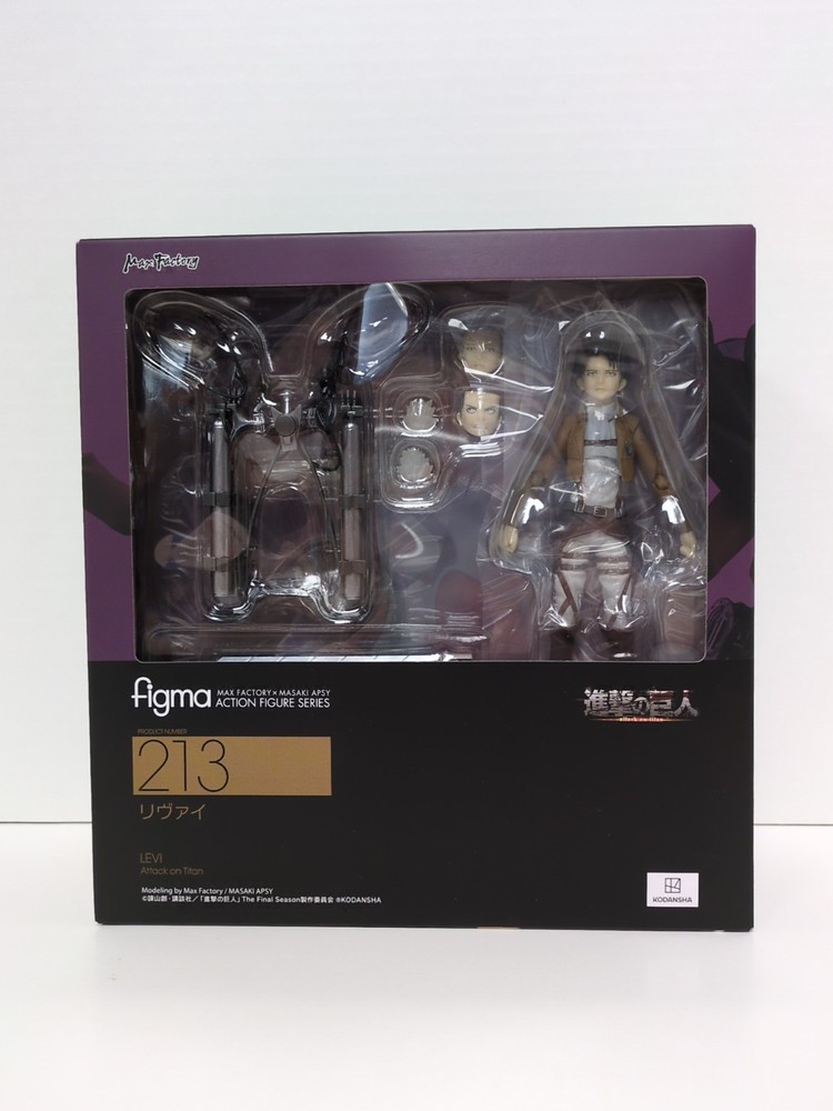Max Factory Good Smile Company Figma 213 Attack on Titan Levi