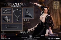 LSToys LS2023-XV Redemption of Night Watchman Nun Elena 1/6 Action Figure Model