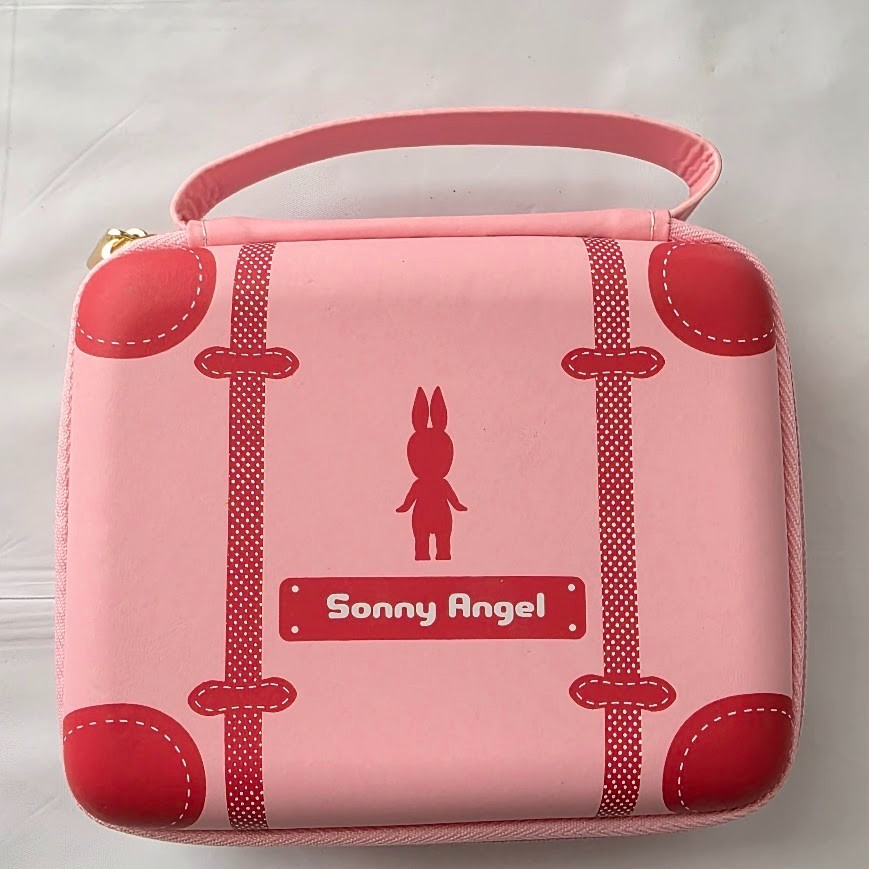 Sonny Angel Carrying Case Pink Hard Travel Bag Storage