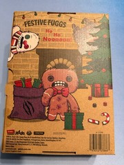 New! Fuggler Funny Ugly Monster Festive Fuggs 9″ Christmas Gingerbread Man Plush