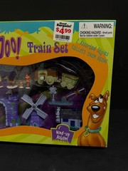 Vintage 1999 Scooby-Doo Toy Train Set Cartoon Network 18 Piece Set Boley 51103
