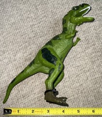 T-Rex Dinosaur Lot Of 3 See Pics Made In Indonesia Plastic