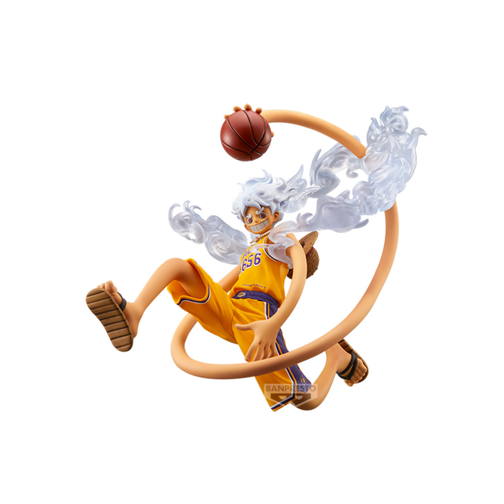 Banpresto One Piece x NBA Gear 5 Luffy Lakers MSP Figure Preorder