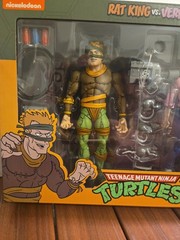 NECA Teenage Mutant Ninja Turtles (Cartoon) – Rat King Vs VERNON 2PACK sealed