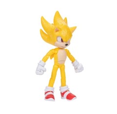 SUPER SONIC 5″ Figure Jakks Pacific Wave 2 of Sonic Hedgehog 3 Movie NEW RELEASE