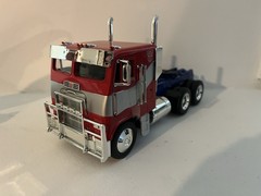 Transformers Jada Die Cast 1:24 Rise Of The Beasts Optimus Prime Truck Autobot !