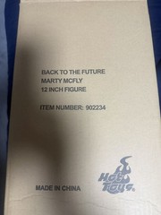 HOT TOYS MMS257 BACK TO THE FUTURE MARTY MCFLY 1/6 Like new Rare