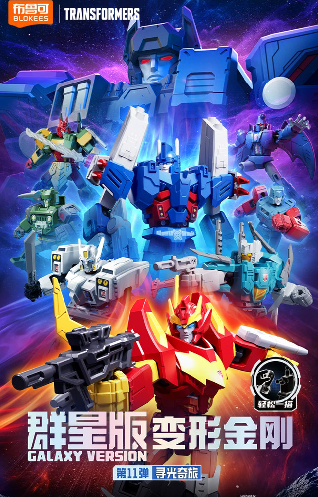 Blokees Transformers Galaxy Series 11 Box with Rodimus