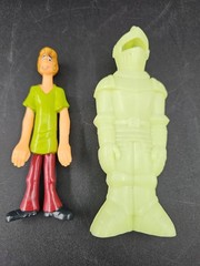 VTG Scooby Doo Lot BK Shaggy & Armor Glow In The Dark