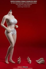 TBL 1/6 Female Large Breast Flexible Plump Seamless Body 12” Action Figure Doll