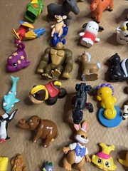 Large Lot Of 70 Animal Figures Horse Elephant Farm Hippo Tiger