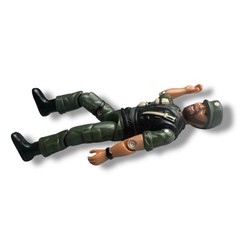 The Corps Large Sarge Military Soldier 3.75″ Action Figure Lanard 1986