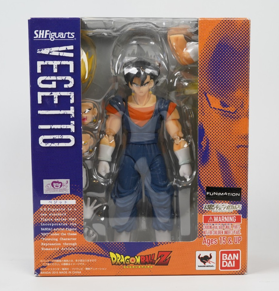 S.H.Figuarts Vegetto Vegito 1.0 2015 Dragon Ball Z Open Box