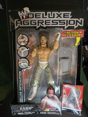WWE Deluxe Aggression Series 7 Sabu Jakks Pacific Figure ECW New In Box Unopened