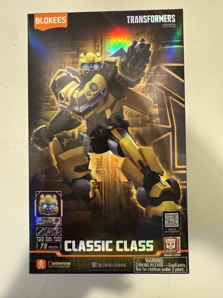 Blokees Transformers Classic Class Bumblebee Model