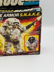 1983 VINTAGE G.I. JOE BATTLE ARMOR S.N.A.K.E WITH SEALED BOX ACTION FIGURE