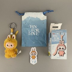 Pop Mart The Monsters Pin for Love Series Vinyl Plush Pendant M T U W Y Z Lot