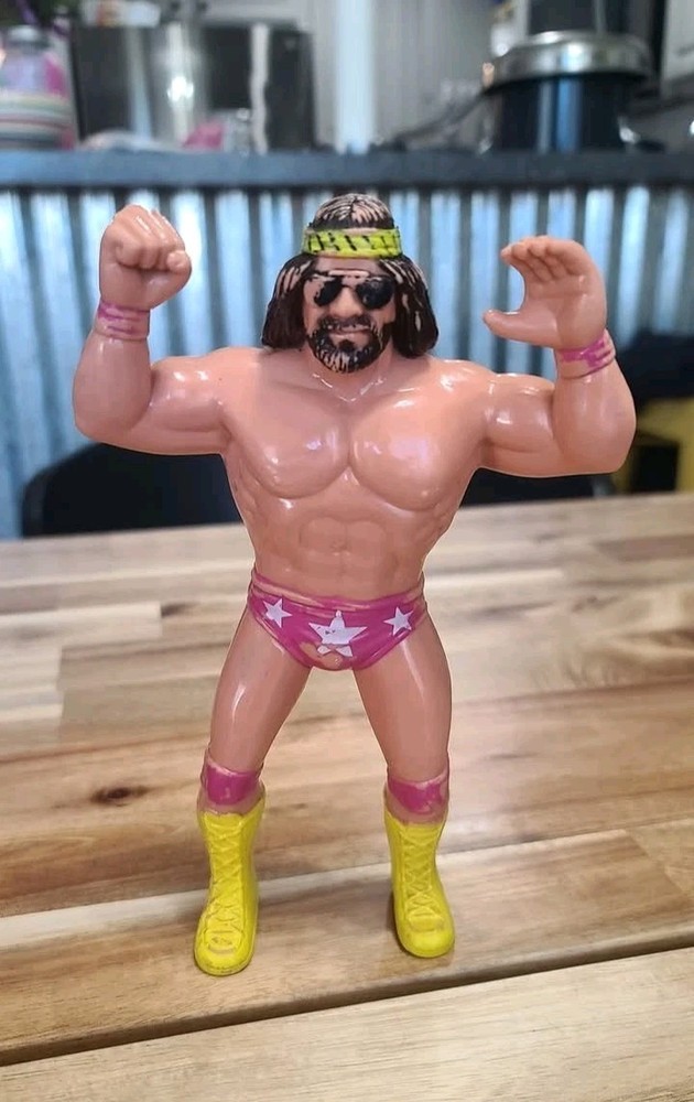 Macho Man Randy Savage Wwe Wwf Ljn Wrestling Superstars Titan Sports