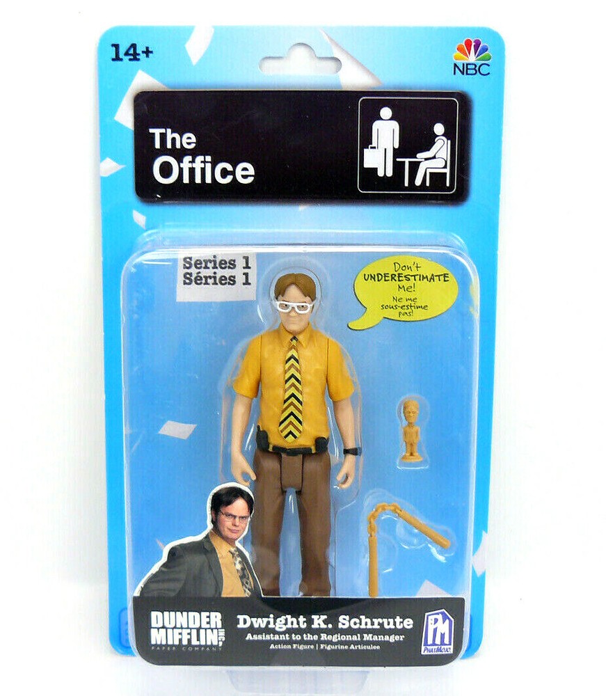 The Office DWIGHT K SCHRUTE 5″ Action Figure PhatMojo Series 1
