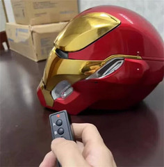 Iron Man Mk50 Friday Helmet Autoking 1/1 Wearable Helmet Cosplay LED Gift
