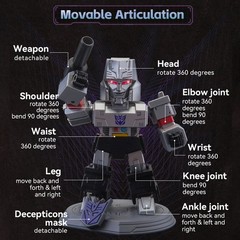 HiPlay Killerbody,G1 Megatron Standard & Deluxe Edition,Height 9cm Action Figure