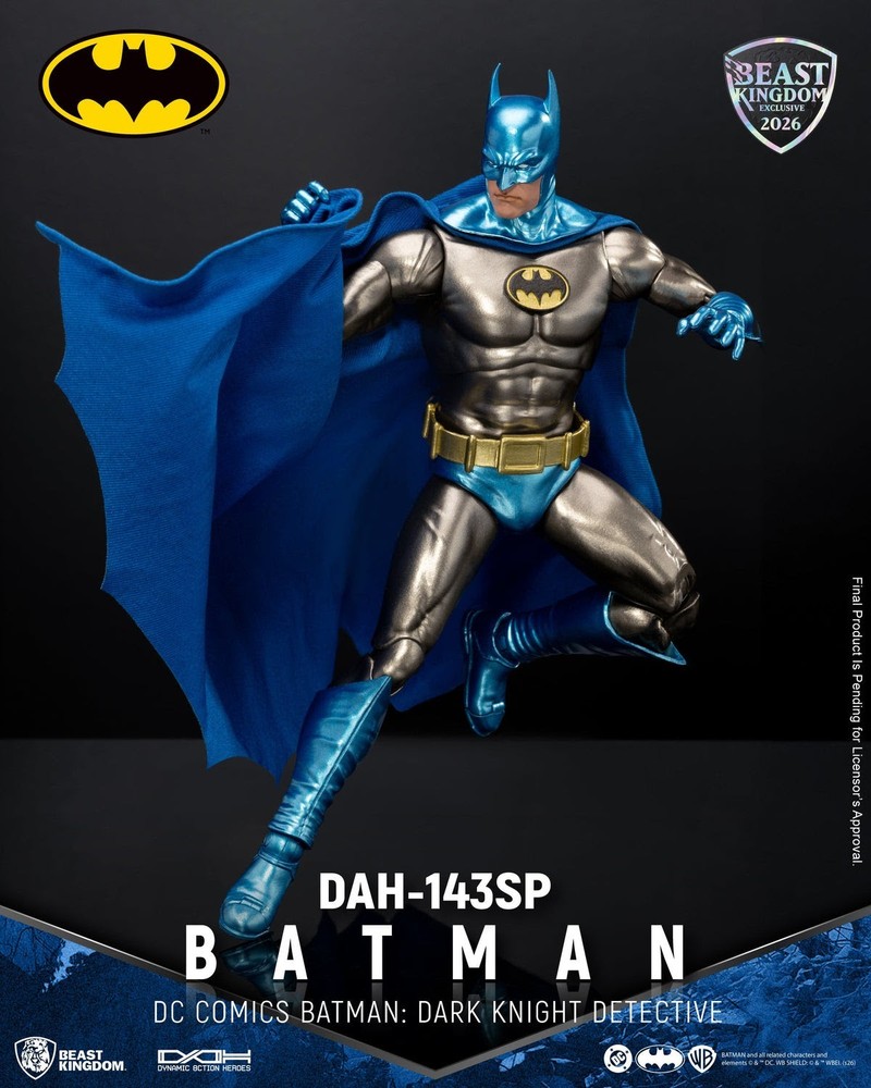 DAH-143SP Batman: Dark Knight Detective IN HAND Beast Kingdom DC SDCC LE 1000