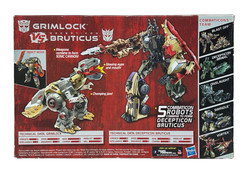 Transformers Platinum Edition FOC Fall Of Cybertron Grimlock Vs Bruticus NIB