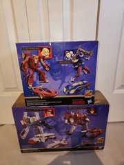 Transformers X Street Fighters 2-Packs Optimus Prime Ryu Megatron Bison Hot Rod