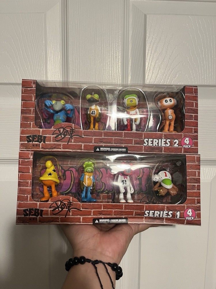 Ron English Sebi Minis Series 1 and 2 Complete Set Vinyl