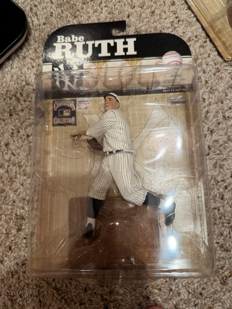 New York Yankees Babe Ruth MLB Cooperstown Series Pitching Mcfarlane