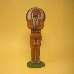 Native American Big Chief 1:8 Scale Model Kit – A Vintage Tribute to the Golden
