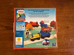 Learning Curve Wooden Thomas Train Cargo Drop Station! New!