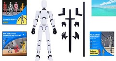 Lucky 13 3D Printed Action Figure – Fully Articulated Titan 13 for Endless Play