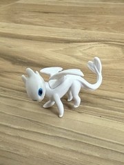 How To Train Your Dragon Mystery Dragon ( Head Up ) Light Fury Mini