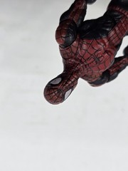 6″ Spider-man Action Figure Dark Suit Full Articulation Rare! 2008 Hasbro