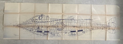 Blueprints Nautilus (194 X 60 cm) – 3 sheets – Folded