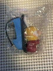 3 Rabbids Invasion Sports Mini Figures; Rocking Horse, Bumper Car, Go Cart • New