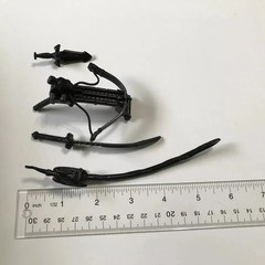 TMNT Next Mutation Crossbow Sword Dagger Axe Ninja Turtles Dragon Lord Lot of 4