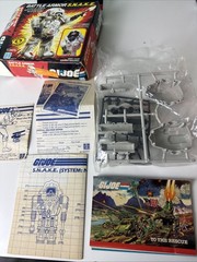 1984 GI JOE Funskool S.N.A.K.E. Sealed Armor Contents Open Box Rare