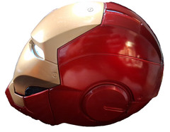 Marvel Legends Series Iron Man Electronic Helmet Tested & Working!