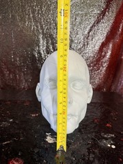 EDWARD SCISSORHANDS 3D PRINT HEAD SCULPT 1:1 RATIO LIFE SIZE