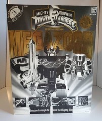 1993 Bandai Power Rangers Special Edition Black and Gold Megazord, New in Box