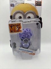New- Thinkway Toys Despicable Me 2 Purple Minion Action Figure