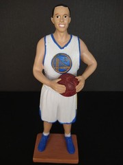 NBA Star Stephen Curry # 30 Statue Figurine By Ganlai Golden State Warriors