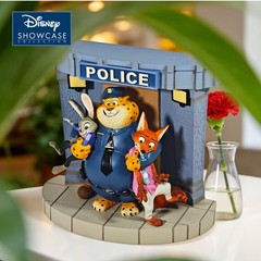 Disney Zootopia2 Officer Clawhauser & Judy Nick Figurine Shanghai Disneyland NEW