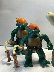 TMNT Toddler Turtle 3inch Action Figure Lot Of 6 Ninja Turtles