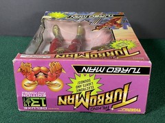 Original 1996 Talking TURBOMAN action figure, Jingle All The Way Schwarzenegger