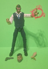Marvel Legends KLAW ( ANDY SERKIS ) *CUSTOM* + GREAT COMIC BLACK PANTHER # 166