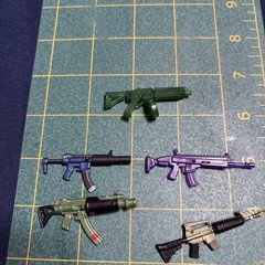 Jazwares Epic- Fortnite Loot Llama Pinata Submachine Gun Assault Rifle Lot Set